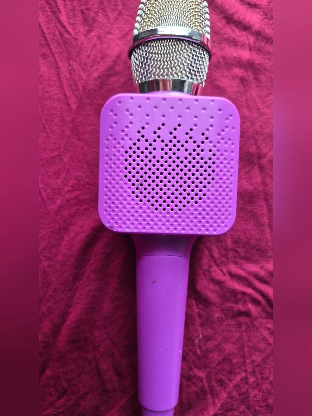 Kidz Bop Bluetooth Karaoke Microphone Purple Move2Play Like NEW